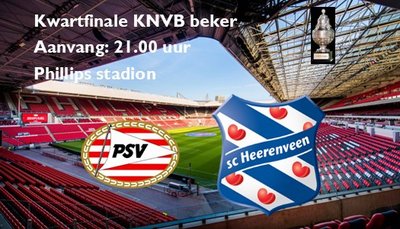 psv - hveen beker